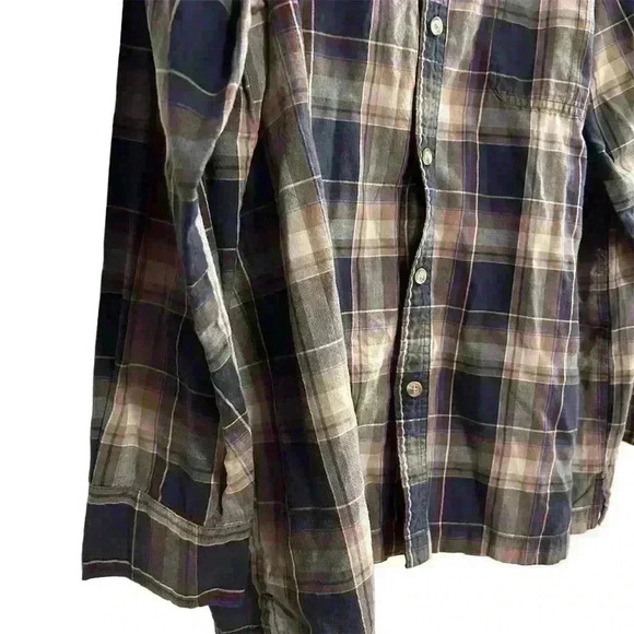 Dickies Men's 2XL Plaid Flannel Long Sleeve Button-Up Shirt Multicolor - Picture 7 of 13